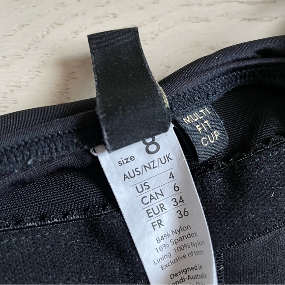 NAME YOUR PRICE! Bond-Eye Australia | Black One-Piece Swimsuit - Picture 4 of 6